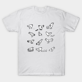 chickens set T-Shirt